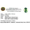 Image 2 : APP: 1.1k 27.59CT Oval Cut Green Quartz Gemstone