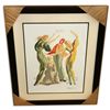 Salvador Dali 'La Danse' Museum Framed & Matted Print