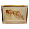Image 1 : Alberto Vargas - Museum Framed & Matted Lithograph - '' World War 2 ''