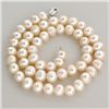 Image 1 : APP: 1.5k 18'' Pearl Strand with Sterling Silver Clasp Necklace