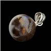 Image 1 : Boulder Opal Sterling Silver Pendant