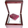 Image 1 : APP: 22k 628.00CT Emerald Cut Ruby Gemstone