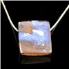 Image 1 : APP: 1.7k 4.85CT Natural Freeform Boulder Opal Pendant With Chain