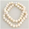 Image 1 : APP: 1.4k 16'' Pearl Strand with Sterling Silver Clasp Necklace