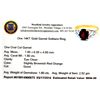 Image 2 : APP: 0.7k 14 kt. Gold, 1.60CT Oval Cut Garnet Ring