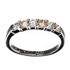 Image 1 : APP: 0.3k Designer Sebastian 1.00CT Round Cut Swiss Cubic Zirconia And Platinum Over Sterling Silver