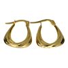 Image 1 : Exquisite 14 kt. Gold, Hoop Earrings