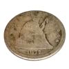 Image 1 : 1877 Liberty Seated Quarter Dollar Coin