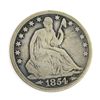 Image 1 : 1854-O Arrows At Date Liberty Seatede Half Dollar Coin