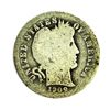 Image 1 : 1909 Barber Head One Dime Coin