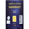 Image 2 : IGR 1g Fine Gold 999.9 Bar