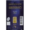 Image 2 : IGR 1g Fine Gold 999.9 Bar