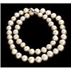 Image 1 : APP: 1.4k 16'' Pearl Strand with Sterling Silver Clasp Necklace