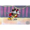 Image 1 : Walt Disney Serigraph, Cell ,Mickey and Minnie On Ice W/ Certificate Of Authenticity