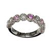 Image 1 : APP: 0.4k Designer Sebastian 1.00CT Round Cut Swiss Cubic Zirconia And Platinum Over Sterling Silver