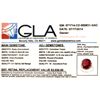 Image 2 : APP: 3k 10.25CT Ruby And Topaz Platinum Over Sterling Silver Ring