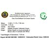 Image 2 : APP: 0.3k 7.20CT Oval Cut Green Quartz Gemstone