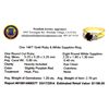 Image 2 : APP: 1.2k 14 kt. Gold, 1.20CT Ruby And White Sapphire Ring