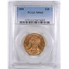 Image 1 : 1891 $10 GOLD LIBERTY PCGS MS-63