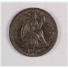 Image 1 : 1850 SEATED DIME, XF/AU