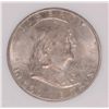 Image 2 : 1949-D FRANKLIN HALF DOLLAR, PCI MS-65 FBL  NICE!  GREAT TONING