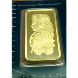 Pamp Suisse 100 gram gold bar
