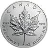 Image 1 : Canadian Maple Leaf 1 Oz Silver Coin