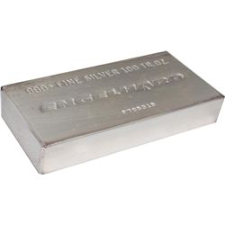 Englhard 100 oz silver bar