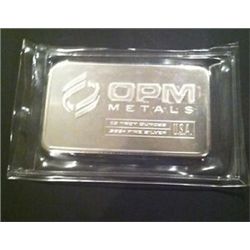 OPM Metals 10 oz silver bar