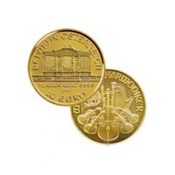 Austrian Philharmonic .10 Oz Gold Coin