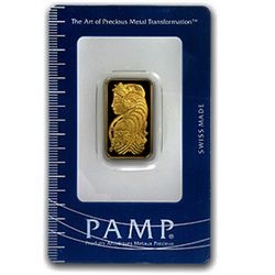 Pamp 10 gram gold bar