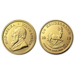South African Krugerrand 1/4 oz coin (Random Years)