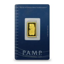 Pamp Suisse 2.5 gram gold Bar
