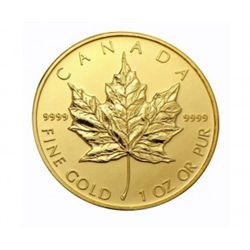 Canadian Maple Leaf 1 Oz Gold Coin