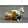 Image 1 : A Beswick Horse. No 2282 by Albert Hallam (disc 1975) Norwegian Fjord Horse Est. 200-300...