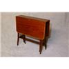 Image 1 : An Edwardian Inlaid Mahogany Sutherland Table, 27" Wide Est. 100-200...