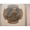 Image 2 : 1923 Peace Dollar, Graded by NGC MS63