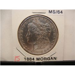 1884 Morgan Dollar