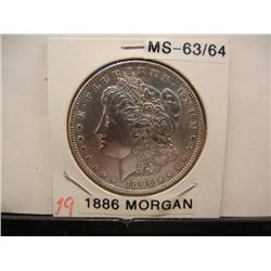 1886 Morgan Dollar