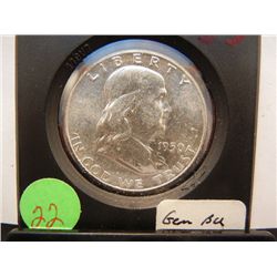 1950 Franklin Half Dollar, BU