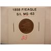 Image 1 : 1858 Flying Eagle Cent, Small Letters