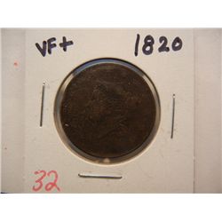 1820 Large Cent