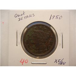 1850 Large Cent