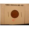 Image 1 : 1883 Indian Head Cent