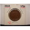 Image 1 : 1854 Large Cent