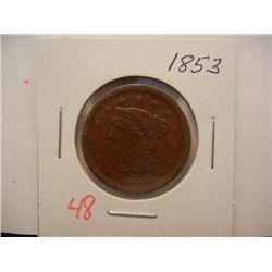 1853 Large Cent