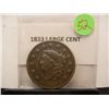 Image 1 : 1833 Large Cent