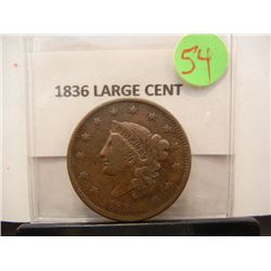 1836 Large Cent