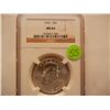 Image 1 : 1956 Franklin Half Dollar, Graded by NGC MS64