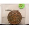Image 2 : 1849 Large Cent